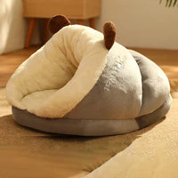 Slipper-Shaped Pet Bed